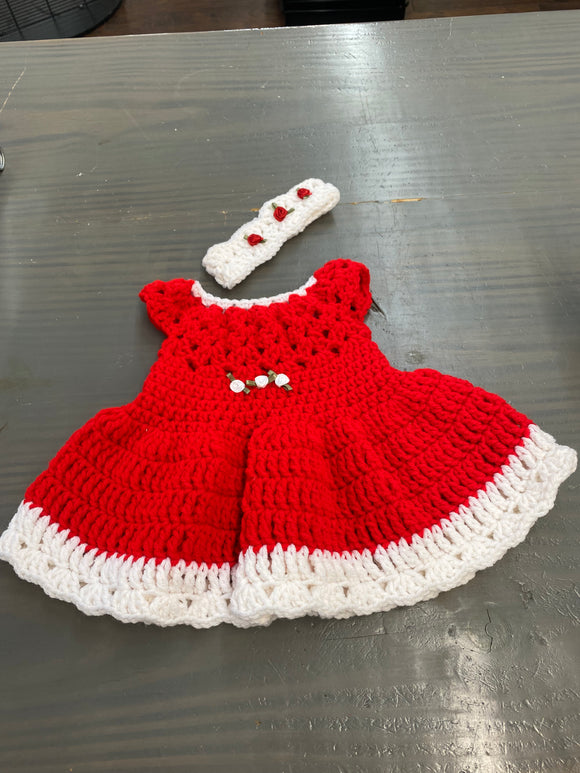 Newborn Crochet Dress