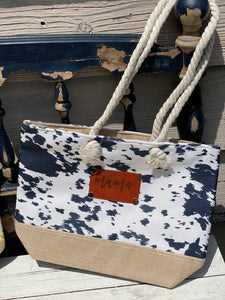 Mama Patch Tote Bag