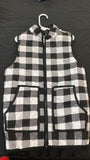 Buffalo Plaid Youth Vest