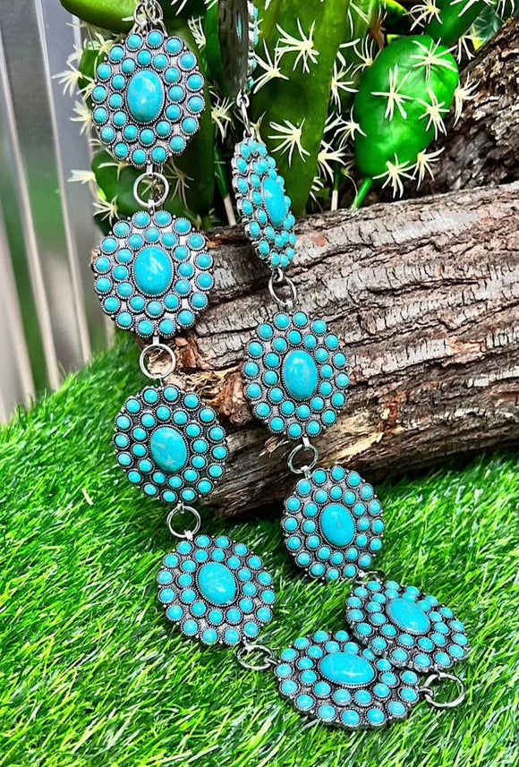 Turquoise Concho Belt