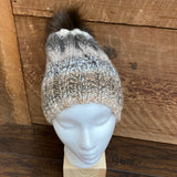 Adult Knit PomPom Hat