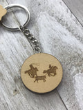 Wooden Keychain
