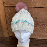 Adult Knit PomPom Hat