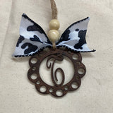 Monogram Car Charm