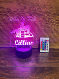 Silhouette Etched Nightlight