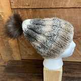 Adult Knit PomPom Hat