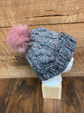 Adult Knit PomPom Hat