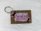 Key Card Keychain