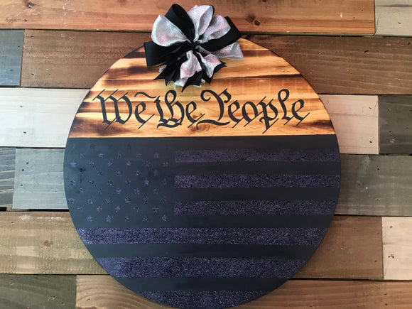We The People Door Hanger
