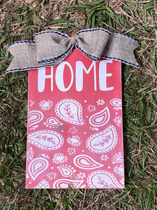 Tag Door Sign